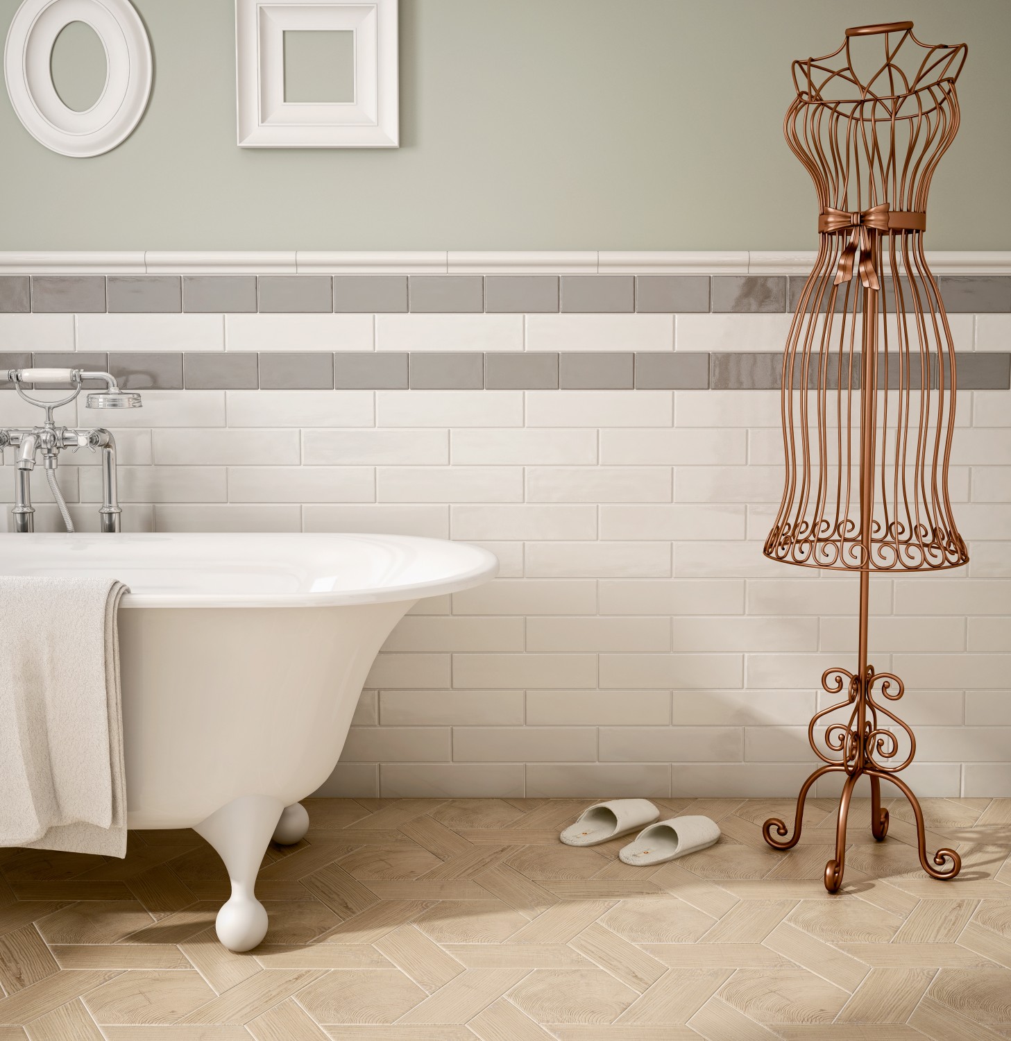 Rund ums Haus Badezimmer harmonisch gestalten mit hochwertigen Feinsteinzeugfliesen der Marke Grespania - News, Bild 1