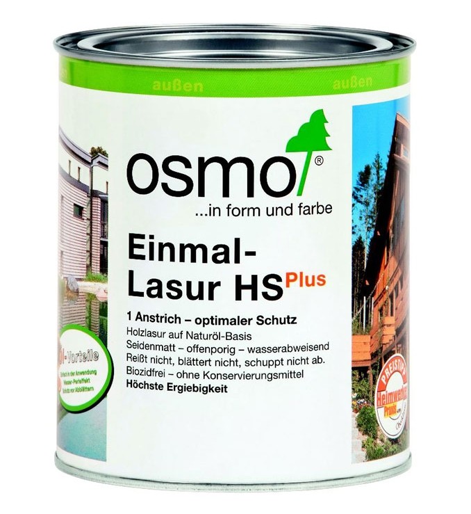 Lacke und Lasuren Osmo Einmal-Lasur HS Plus im Test, Bild 1