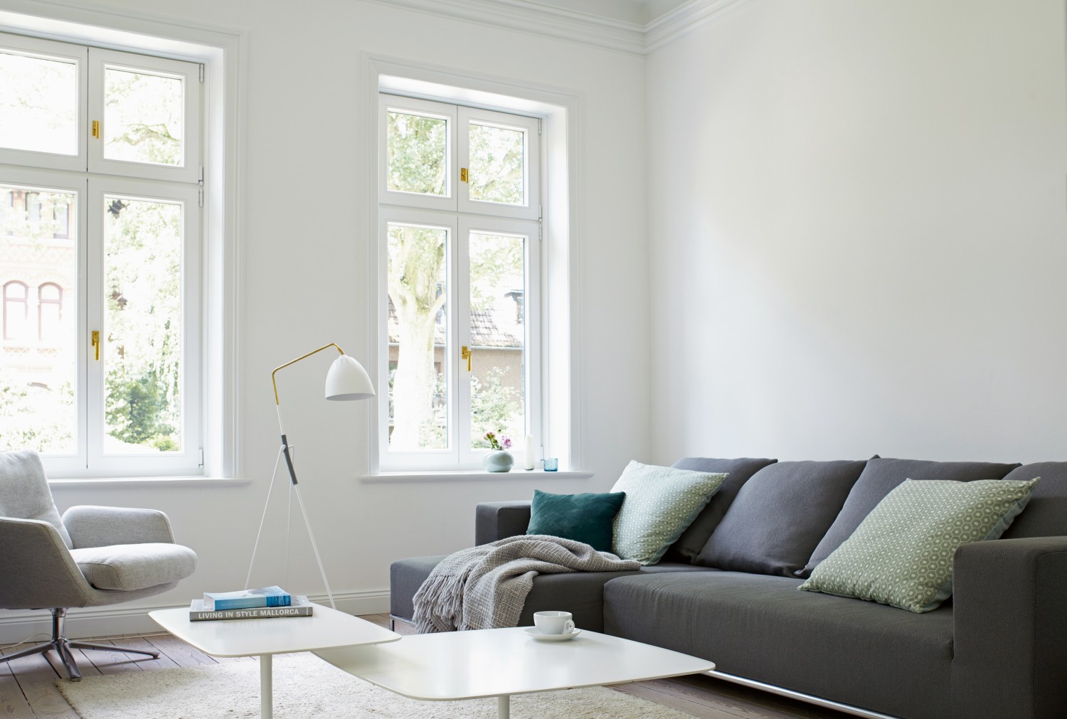 Alpina (Farben) Wunderbar wandelbar - Weiß an der Wand ist viel mehr als nur neutral, Bild 1 Rund ums Haus Wunderbar wandelbar - Weiß an der Wand ist viel mehr als nur neutral - News, Bild 1