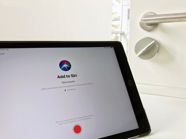 Smart Home Ab iOS 12: Smarte Türschlösser von Danalock lassen sich per Siri öffnen - News, Bild 1