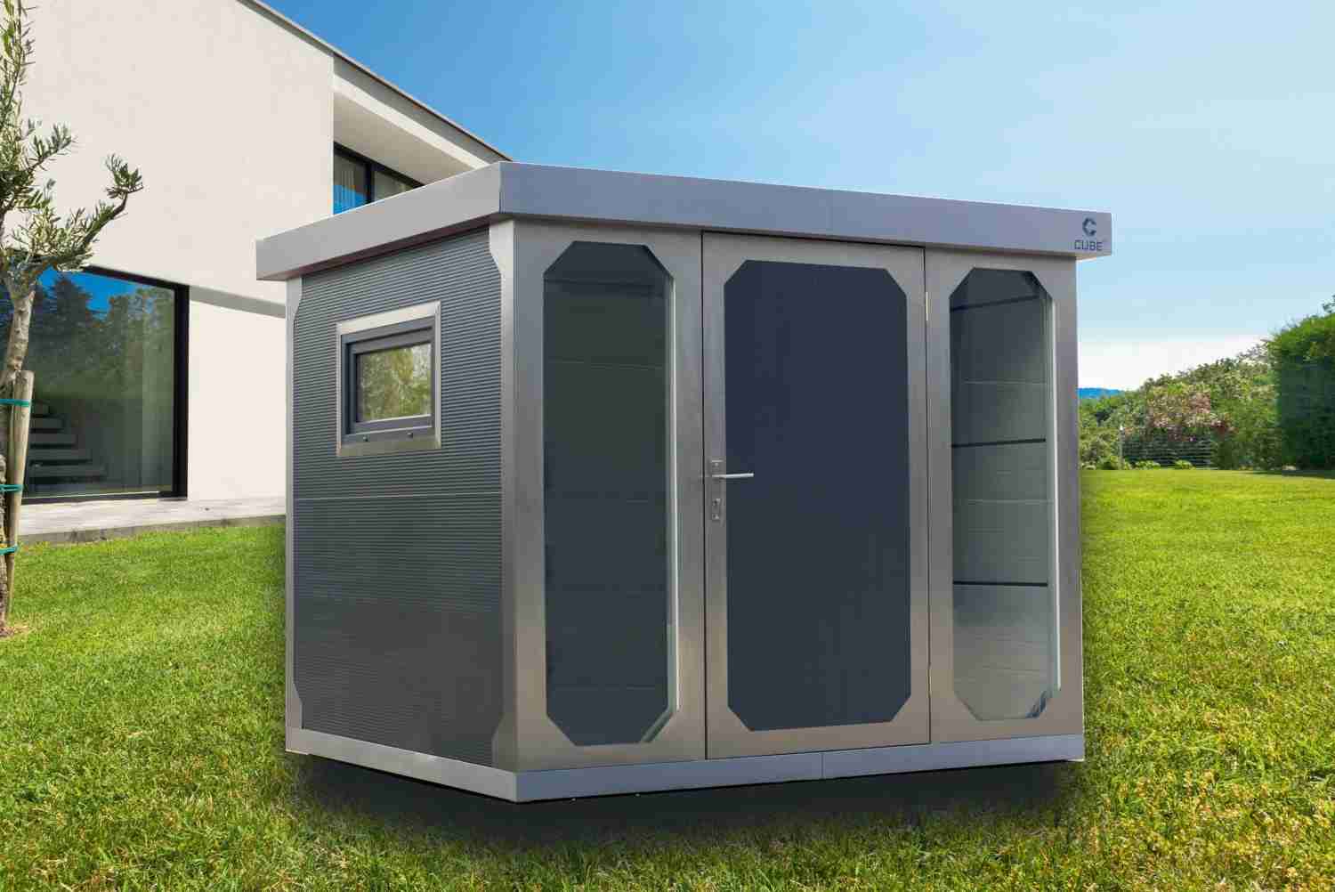 Garten Weltneuheit CUBE fx aus Edelstahl besiedelt den Garten, Bild 1 Garten Weltneuheit CUBE fx aus Edelstahl besiedelt den Garten - News, Bild 1