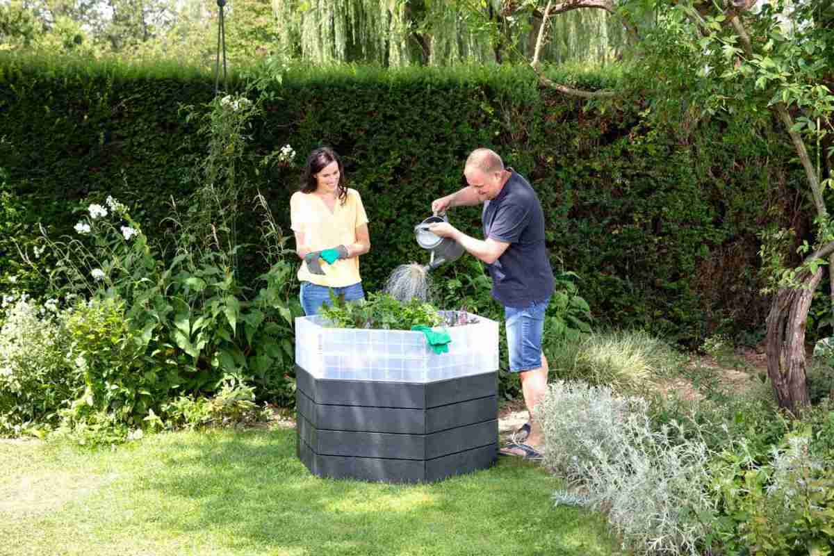 Garten Mit GARANTIA Ergo Hochbeet-System Stone Schieferoptik in den Garten bringen - News, Bild 3