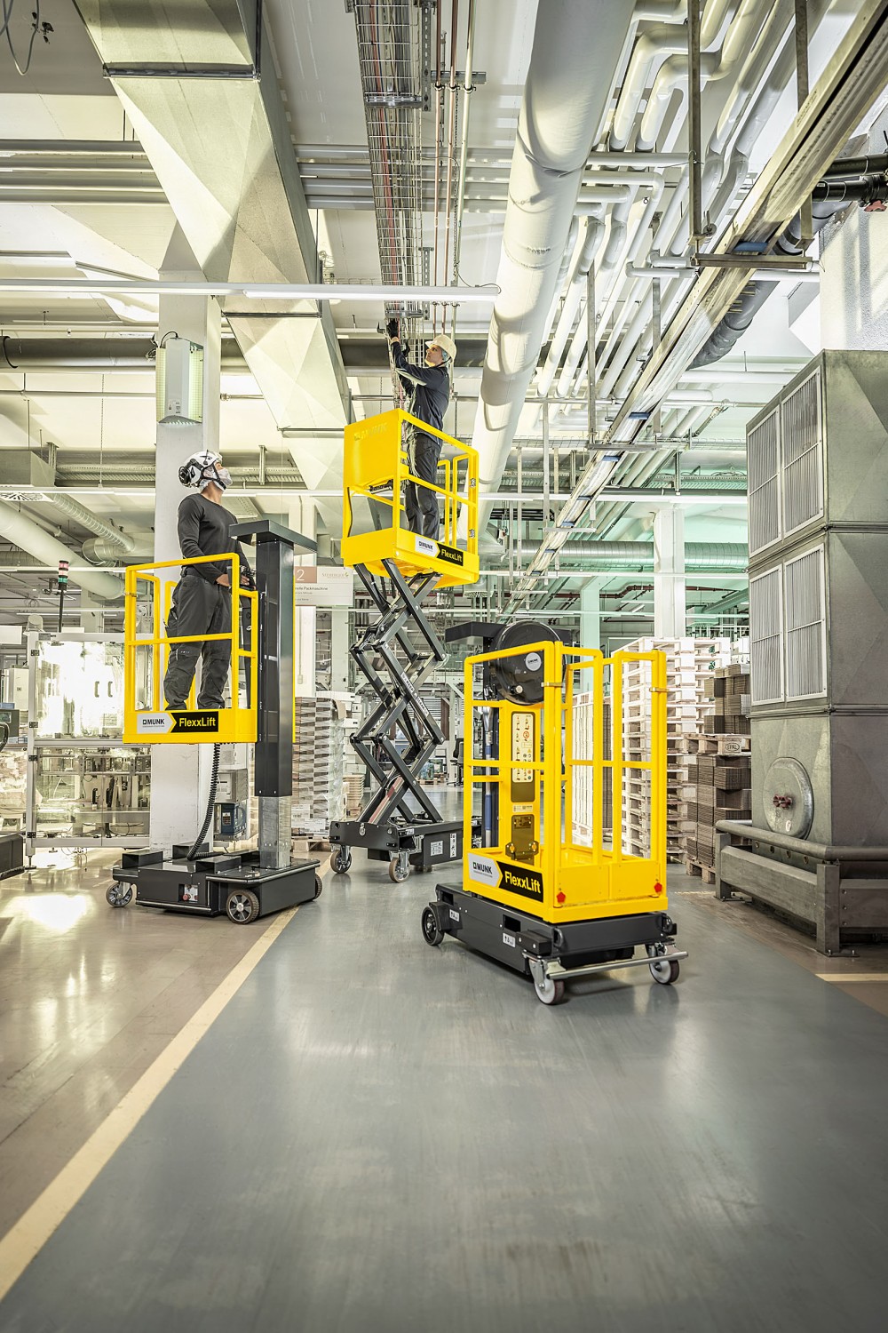 Marke: Günzburger Steigtechnik Munk erweitert FlexxLift-Serie um sechs neue Hubarbeitsbühnen, Bild 2 Produktvorstellung Munk erweitert FlexxLift-Serie um sechs neue Hubarbeitsbühnen - News, Bild 2