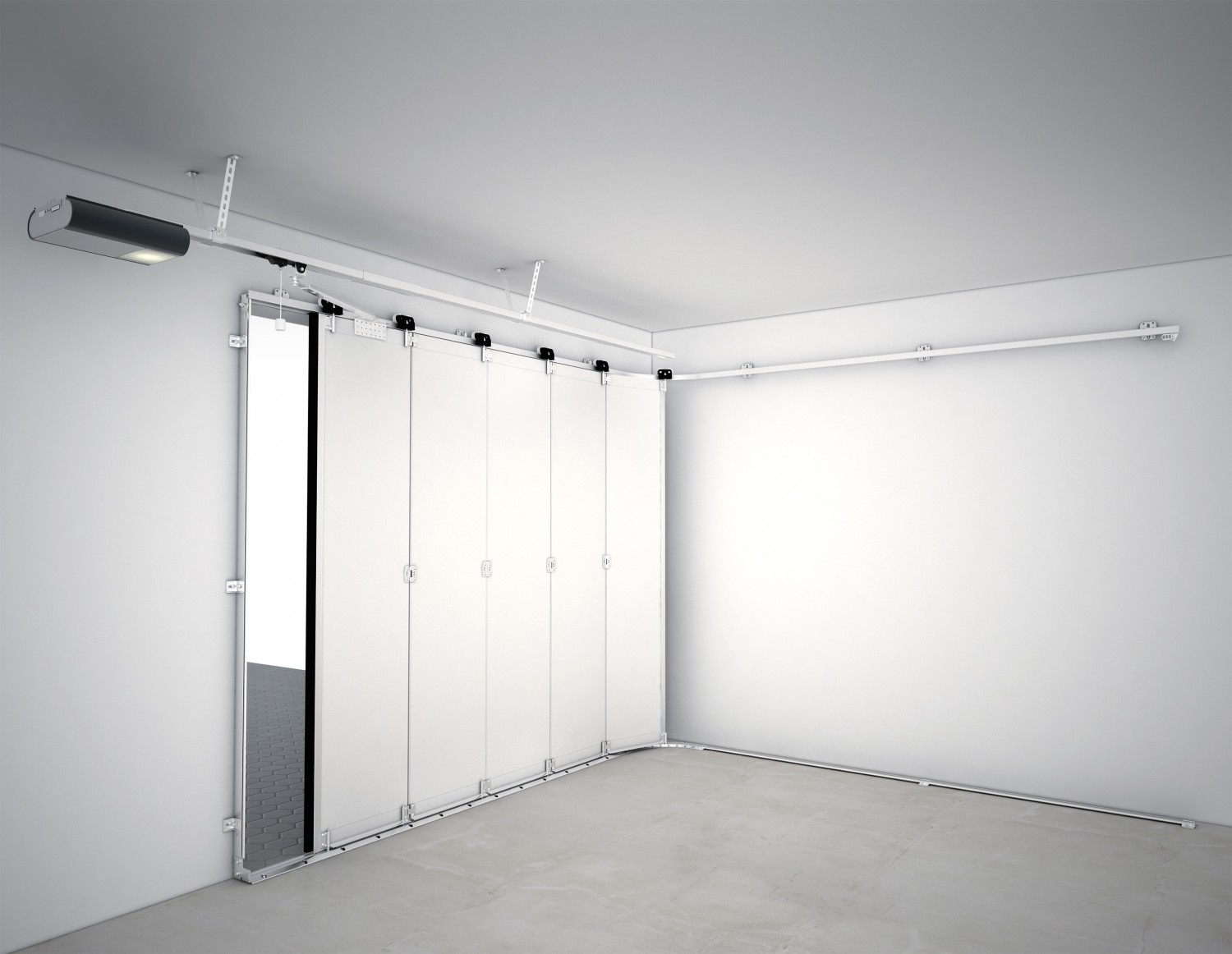 Garagen optimal nutzen: Seitensektionaltore lassen Platz bis unter die