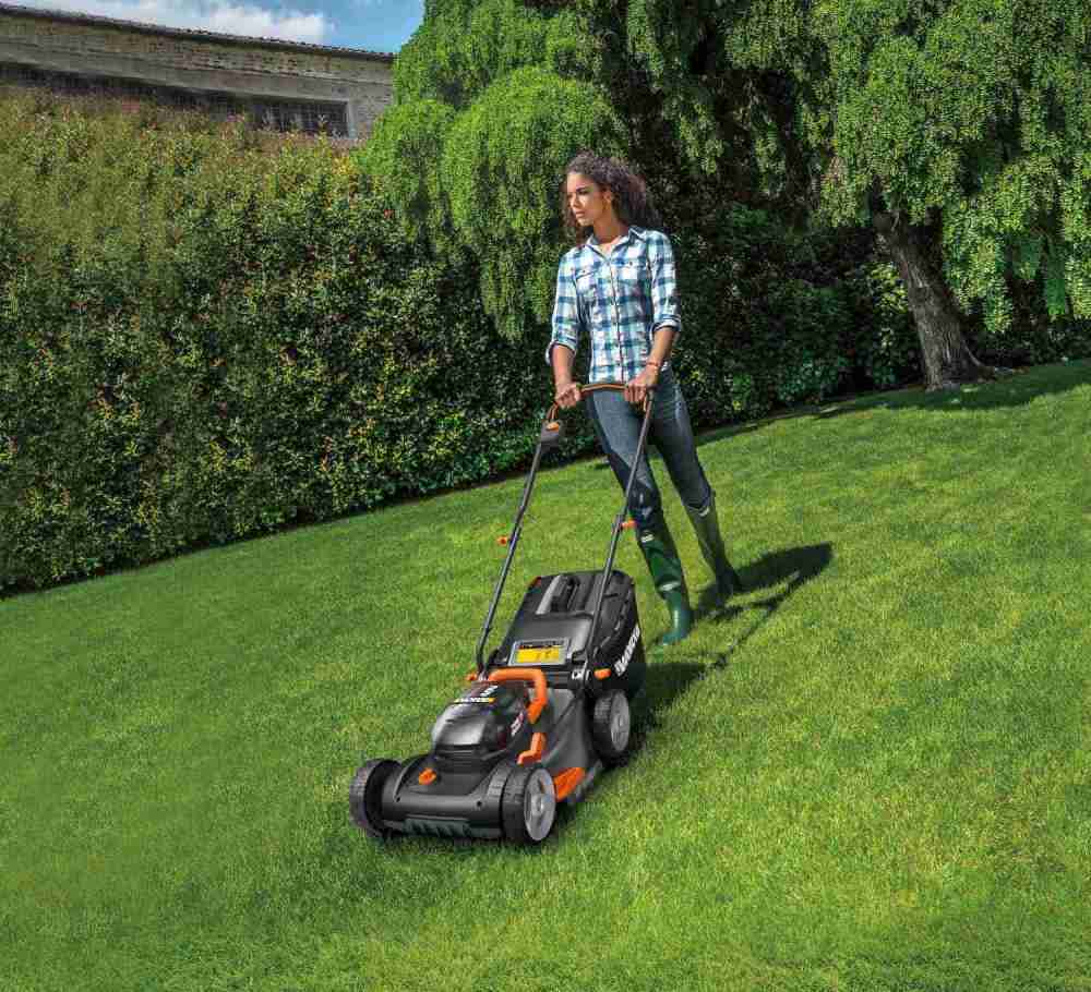 Rasenmäher Geht Nach Kurzer Zeit Aus Worx 40V Twin-Akku Rasenmäher WG743 bearbeitet mittelgroße Gärten mir