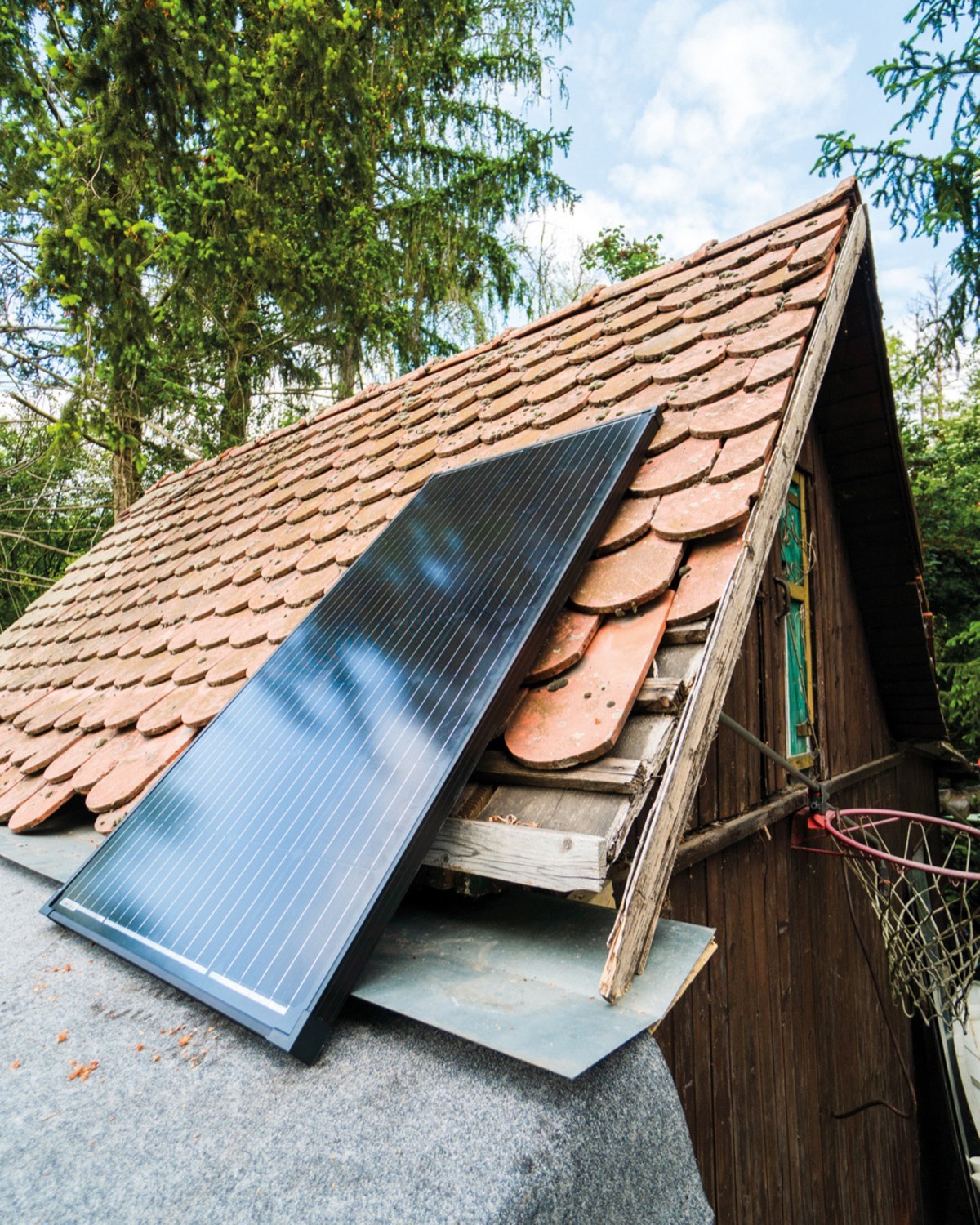 Solar und StromspeicherAnlagen von ECTIVE für den Garten