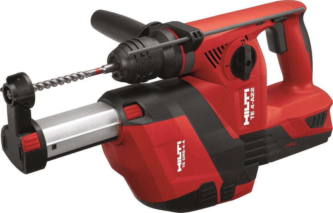 Hilti Hilti-Bohrhammer saugt Staub gleich mit weg - Absaug-Einrichtung integriert, Bild 1 E-Werkzeuge Akku Hilti-Bohrhammer saugt Staub gleich mit weg - Absaug-Einrichtung integriert - News, Bild 1