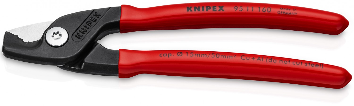 Handwerkzeuge Abgestuftes Schneiden mit der StepCut Kabelschere von KNIPEX - News, Bild 2