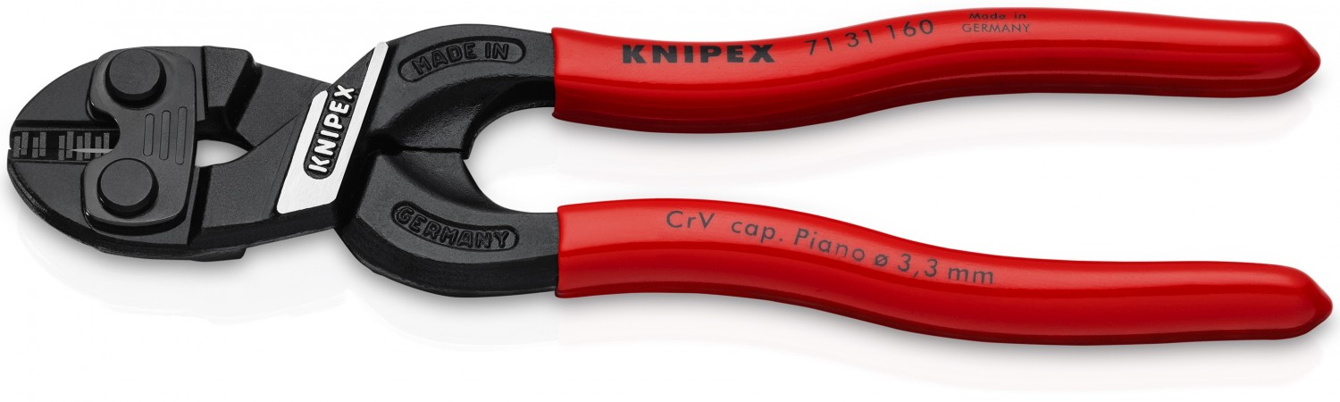 Handwerkzeuge Der kleine KNIPEX CoBolt S hat jetzt eine Aussparung  - News, Bild 2