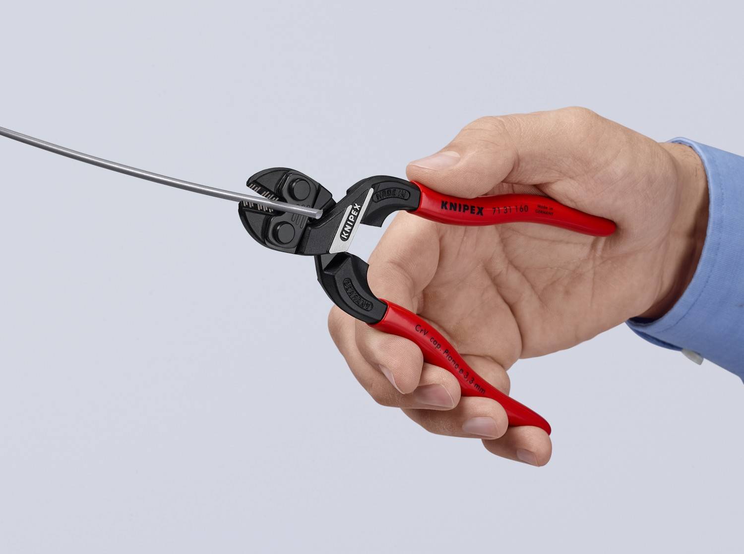 Handwerkzeuge Der kleine KNIPEX CoBolt S hat jetzt eine Aussparung  - News, Bild 3