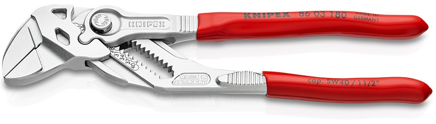 Handwerkzeuge Neuer Zangenschlüssel in 180 Millimeter von Knipex - News, Bild 4