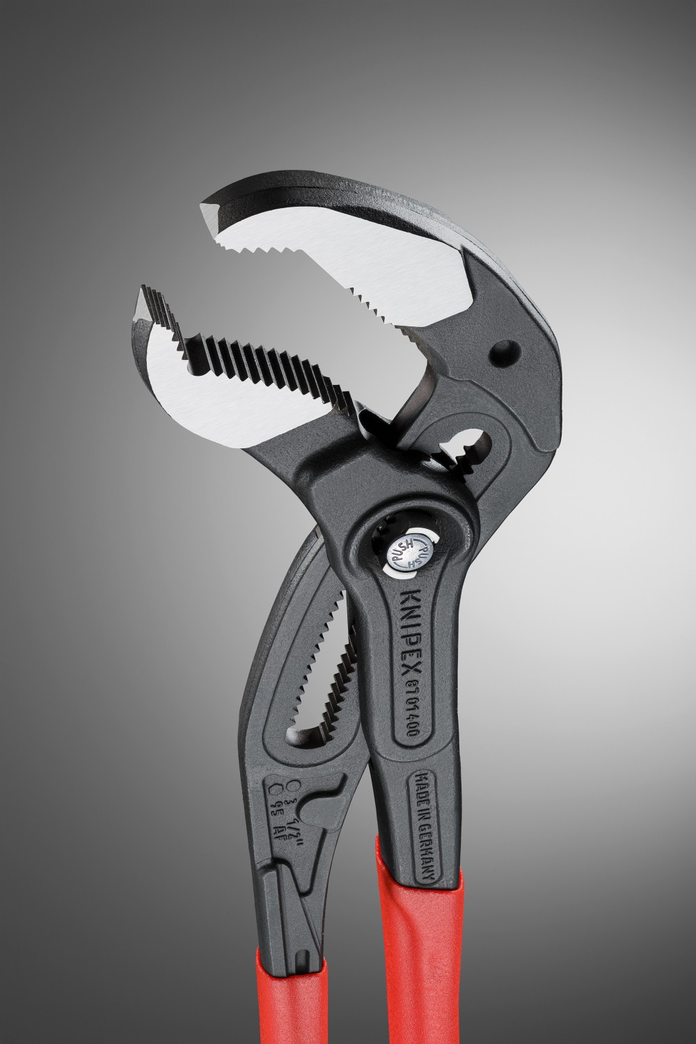 Handwerkzeuge Optimierte Selbstklemmung ber der 400er Cobra von KNIPEX - News, Bild 8