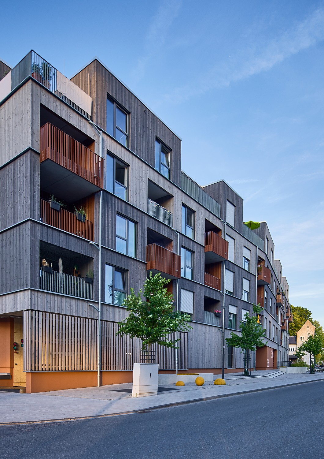 Marke: Osmo Osmo Fassadensystem prägt Münsters neues Wohnviertel, Bild 2 Baustoffe Osmo Fassadensystem prägt Münsters neues Wohnviertel - News, Bild 2