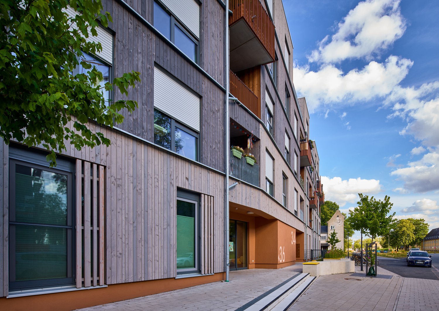 Marke: Osmo Osmo Fassadensystem prägt Münsters neues Wohnviertel, Bild 5 Baustoffe Osmo Fassadensystem prägt Münsters neues Wohnviertel - News, Bild 5