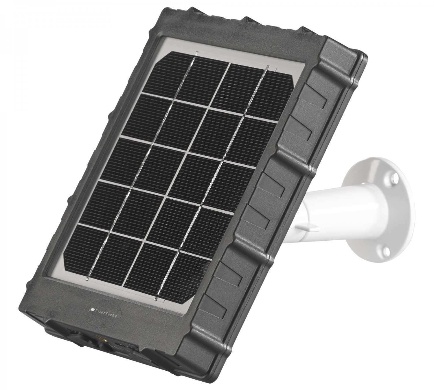Pearl Für die flexible Kamera-Überwachung: Wetterfestes Akku-Solarpanel von VisorTech, Bild 1 Produktvorstellung Für die flexible Kamera-Überwachung: Wetterfestes Akku-Solarpanel von VisorTech - News, Bild 1