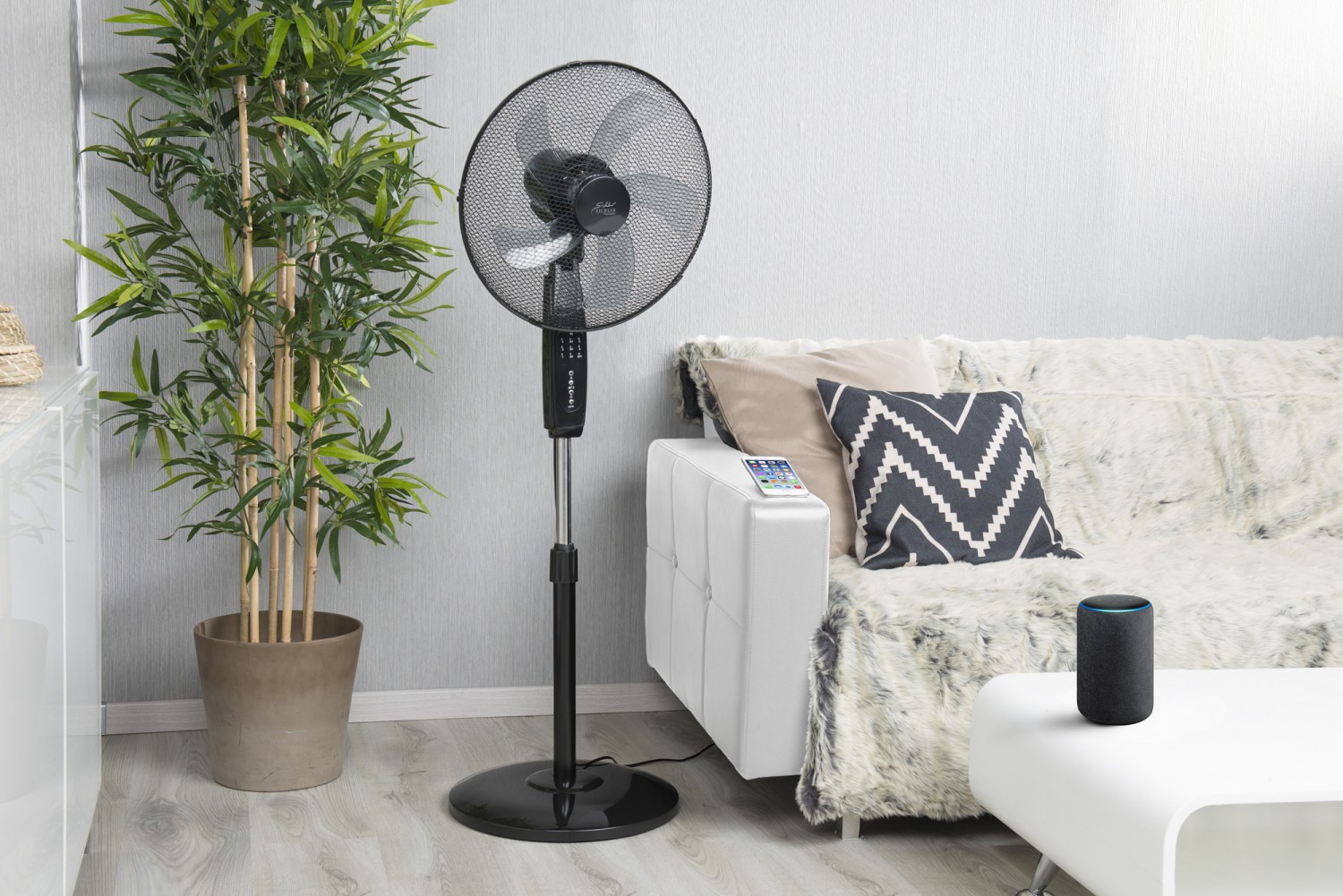 Produktvorstellung WLAN-Ventilator für das Smart Home - App-Steuerung, Amazon Alexa und Google Assistant - News, Bild 1