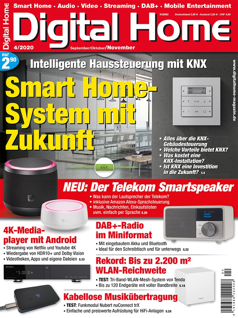 Produktvorstellung Digital Home 4/2020 - alles über die KNX-Gebäudesteuerung, Bild 1 Produktvorstellung Digital Home 4/2020 - alles über die KNX-Gebäudesteuerung - News, Bild 1