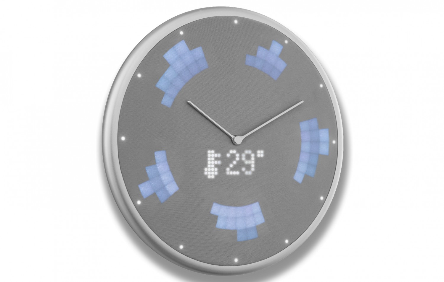 Produktvorstellung Glance Clock: Smarte Wanduhr koppelt sich mit dem Smartohone - Wetter, Termine, Anrufe, Bild 1 Produktvorstellung Glance Clock: Smarte Wanduhr koppelt sich mit dem Smartohone - Wetter, Termine, Anrufe - News, Bild 1