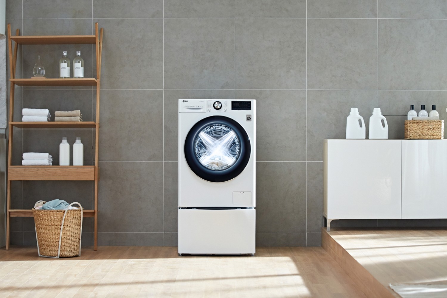 Produktvorstellung LG-Waschmaschine steuerbar über ThinQ App, Google Assistant und Alexa - News, Bild 1