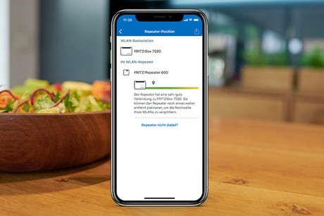Produktvorstellung Neue Version: FRITZ!App WLAN hilft beim Aufstellen des Repeaters - News, Bild 1