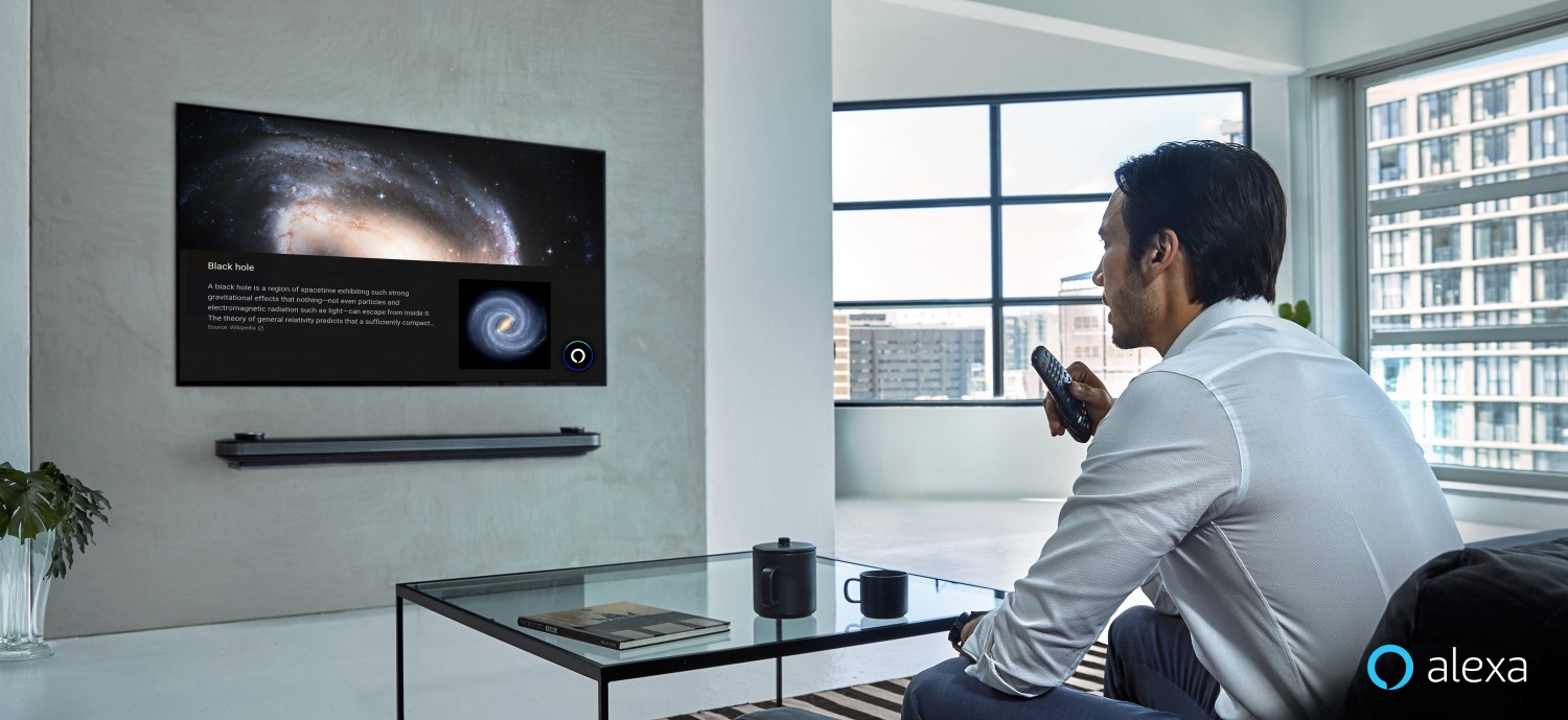 Produktvorstellung Noch ein Helfer im Wohnzimmer: Amazon Alexa hält Einzug auf LG-Fernsehern - News, Bild 1
