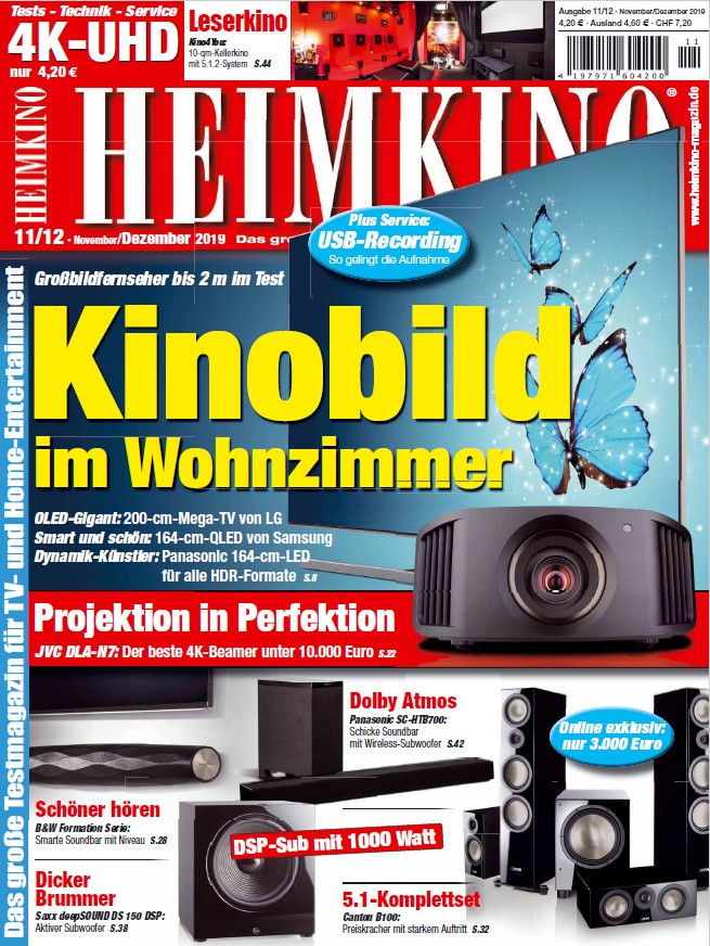 Produktvorstellung Riesiger Kinospaß zu Hause: Großbildfernseher bis zwei Meter - Projektion in Perfektion - News, Bild 1