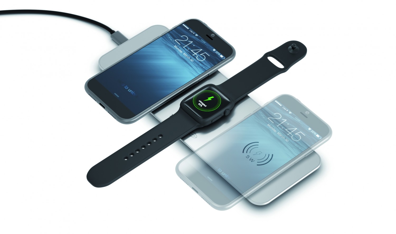 Produktvorstellung Smarte Lader für Smartphones und Apple Watch - Induktiv und LED-Lampe, Bild 1 Produktvorstellung Smarte Lader für Smartphones und Apple Watch - Induktiv und LED-Lampe - News, Bild 1