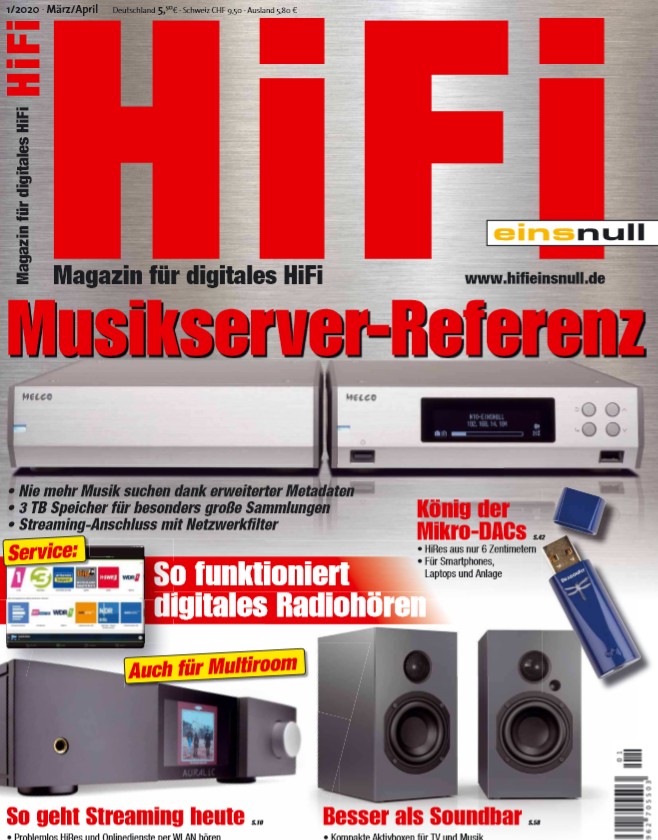 Produktvorstellung So geht Streaming heute: Streaming-DAC für HiRes und Onlinedienste (mit Video), Bild 1 Produktvorstellung So geht Streaming heute: Streaming-DAC für HiRes und Onlinedienste (mit Video) - News, Bild 1