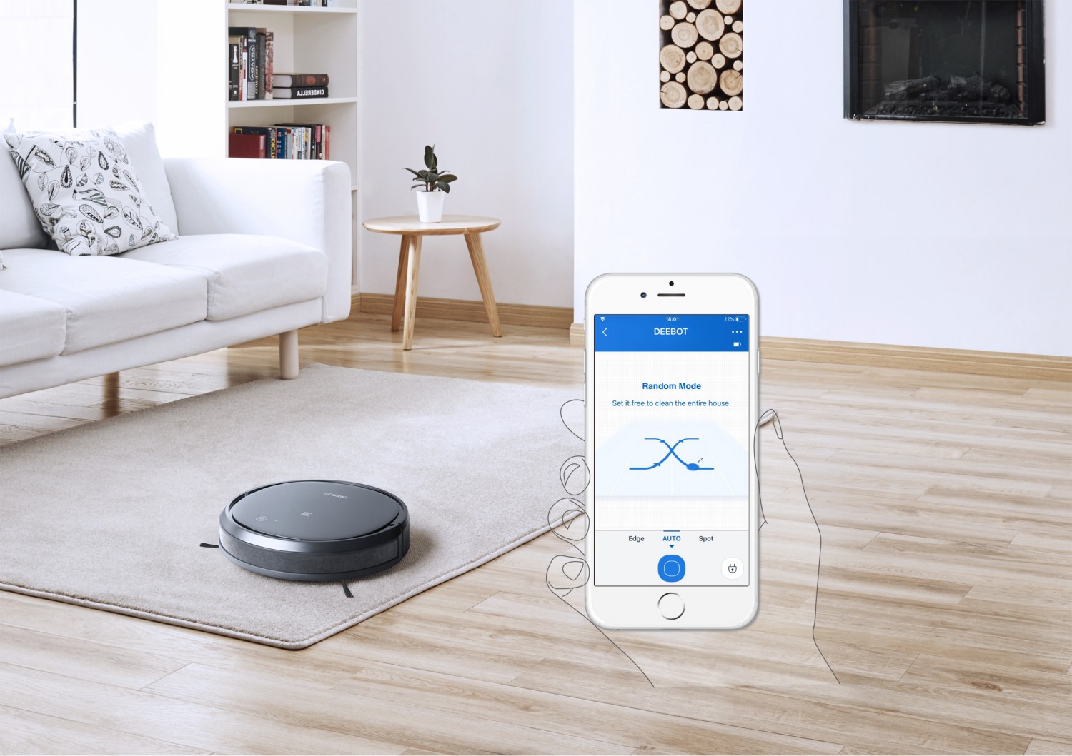 Produktvorstellung Unterstützt Google Home und Amazon Alexa: Neuer Putzroboter von Ecovacs Robotics - News, Bild 1