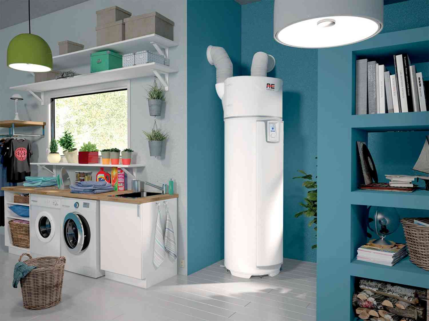 Marke: Für mehr Komfort und Energieeffizienz: Innovative Brauchwasserwärmepumpen überzeugen mit vielen Vorteilen, Bild 1 Rund ums Haus Für mehr Komfort und Energieeffizienz: Innovative Brauchwasserwärmepumpen überzeugen mit vielen Vorteilen - News, Bild 1