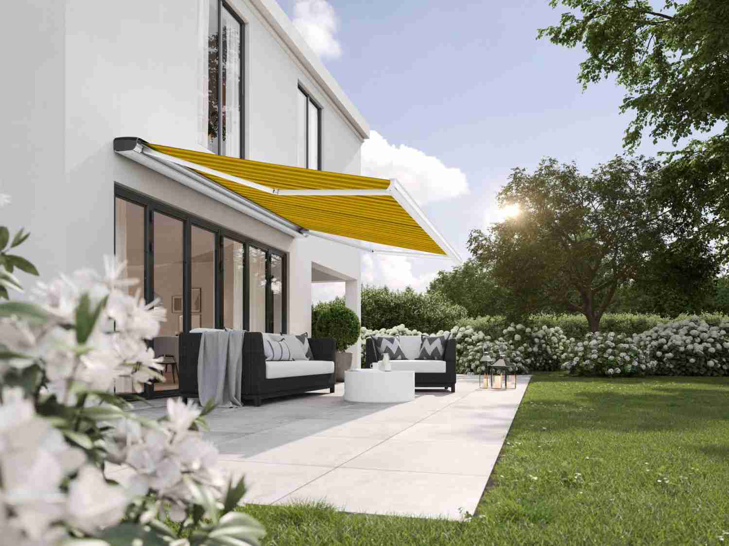 Marke: Jetzt zehn Farbkombinationen für Kassettenmarkise von Markilux, Bild 1 Rund ums Haus Jetzt zehn Farbkombinationen für Kassettenmarkise von Markilux - News, Bild 1