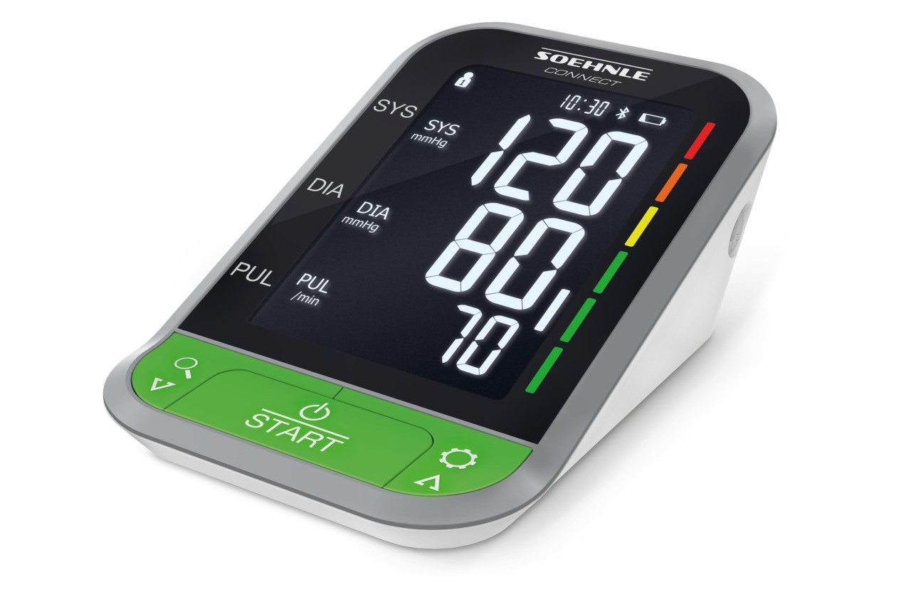 Smart Home Auch Blutdruckmessgeräte werden smart: Soehnle misst mit Bluetooth und App - News, Bild 1