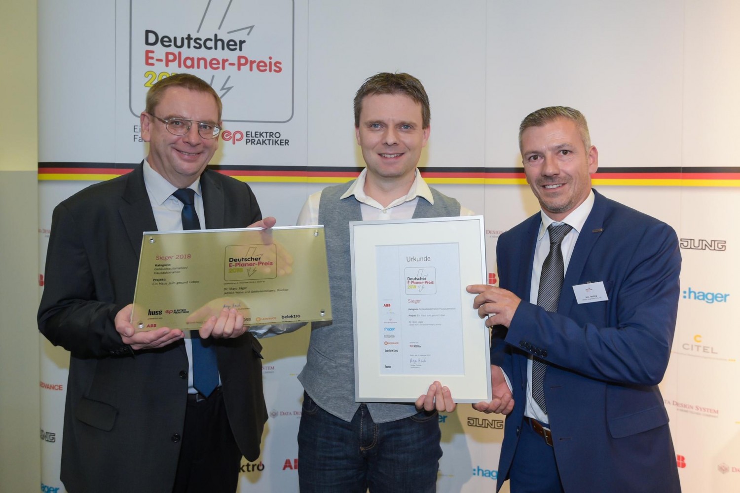 Smart Home Jaeger Wohn- und Gebäudeintelligenz erhält den Deutschen E-Planer-Preis - News, Bild 1