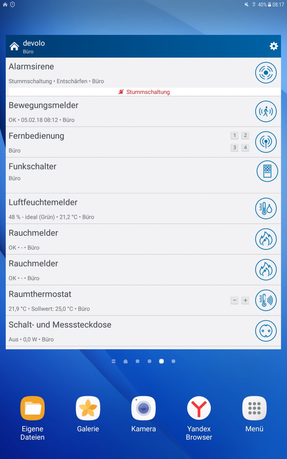 Smart Home Schneller Zugriff auf Home Control: Devolo bietet eigenes Widget für Android an - News, Bild 1