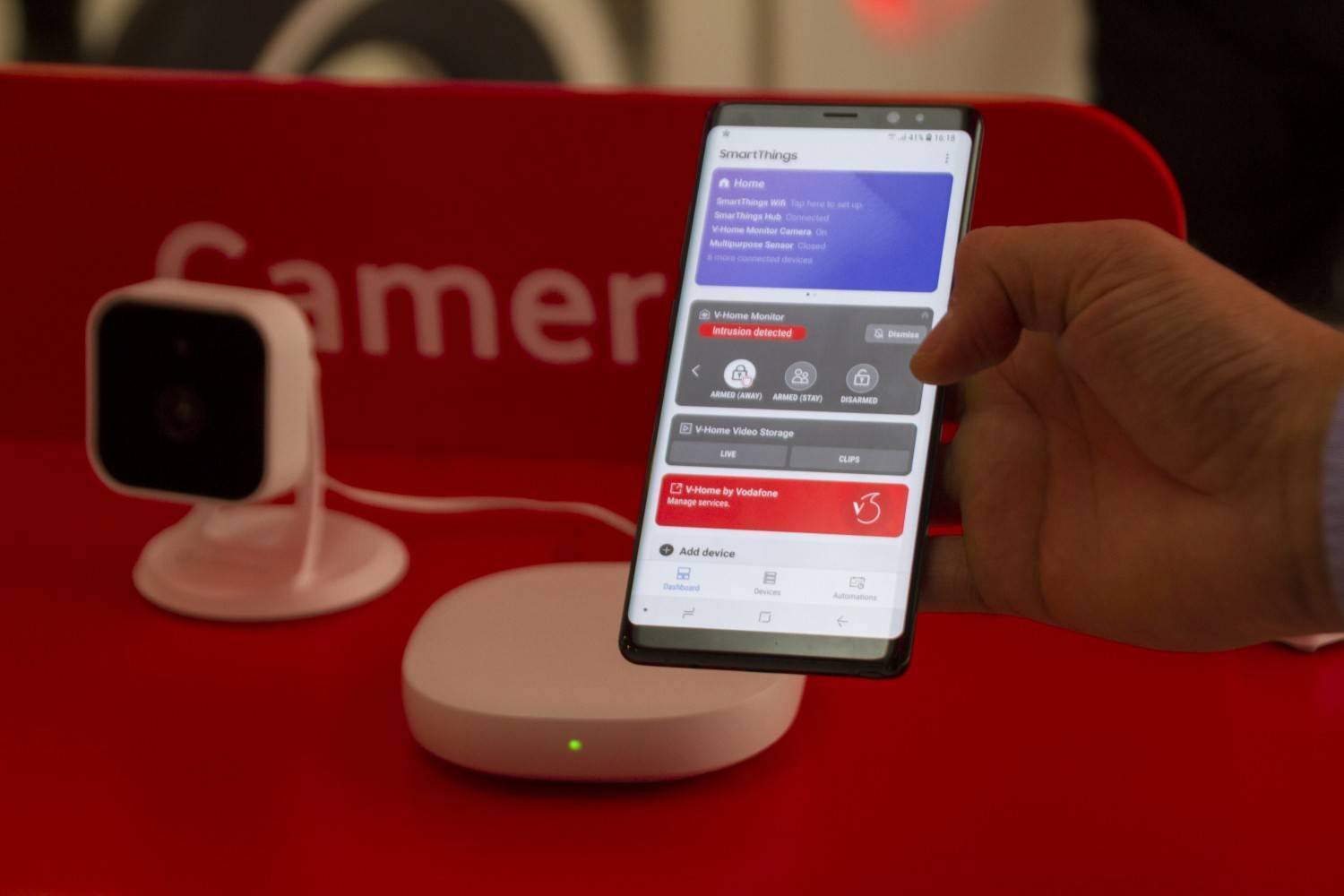 Smart Home V-Home by Vodafone: Neues Sicherheitssystem für den Hausgebrauch, Bild 1 Smart Home V-Home by Vodafone: Neues Sicherheitssystem für den Hausgebrauch - News, Bild 1