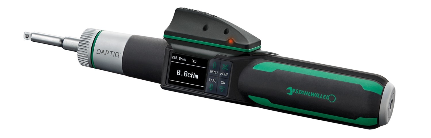 Marke: Stahlwille Stahlwille Torsiotronic Daptiq: Drehmomentschraubendreher für vernetzte Prozesse, Bild 2 Handwerkzeuge Stahlwille Torsiotronic Daptiq: Drehmomentschraubendreher für vernetzte Prozesse - News, Bild 2