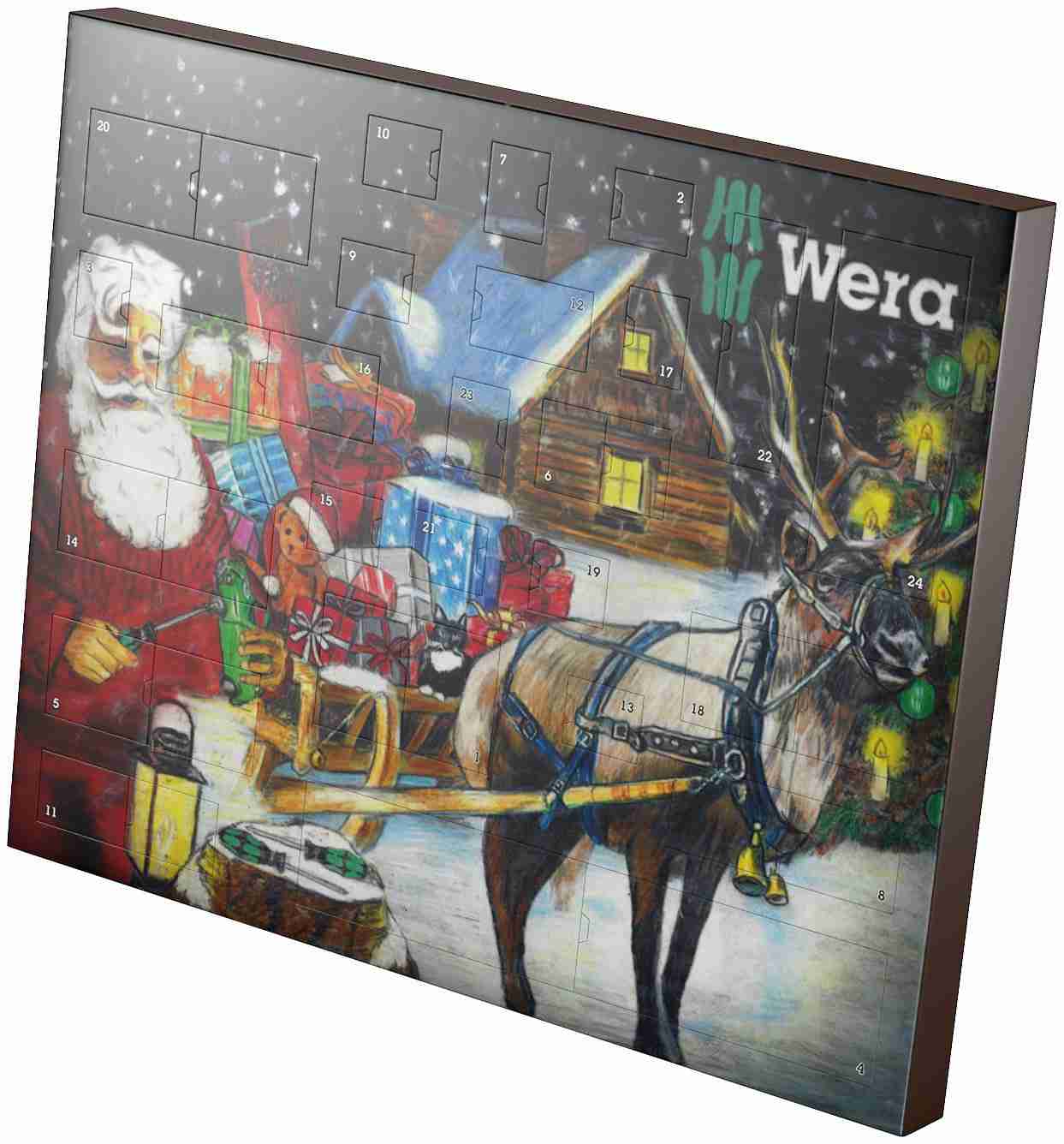 Wera Adventskalender von Wera lässt Schrauberherzen höher schlagen , Bild 1 Zubehör Adventskalender von Wera lässt Schrauberherzen höher schlagen - News, Bild 1