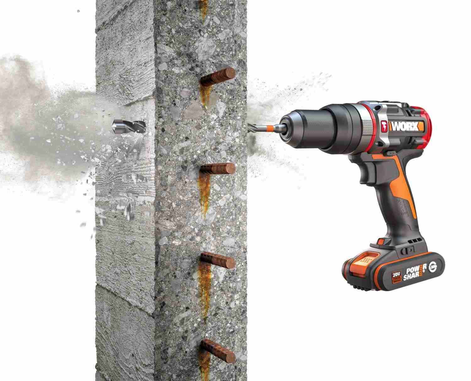 Worx Worx bringt einen aktiv hämmernden Akku-Schrauber auf den Markt, Bild 1 Produktvorstellung Worx bringt einen aktiv hämmernden Akku-Schrauber auf den Markt - News, Bild 1