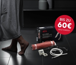 AEG Doppelt gespart mit dem THERMO BODEN, Bild 1 Rund ums Haus Doppelt gespart mit dem THERMO BODEN - News, Bild 1