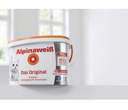 Alpina (Farben) Alpinaweiß jetzt spritzfrei, Bild 1 Produktvorstellung Alpinaweiß jetzt spritzfrei - News, Bild 1