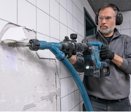 Marke: Bosch Erster Akku-Schlaghammer von Bosch ist da - Vibrationskontrolle und zwölf Arbeitspositionen, Bild 1 E-Werkzeuge Akku Erster Akku-Schlaghammer von Bosch ist da - Vibrationskontrolle und zwölf Arbeitspositionen - News, Bild 1