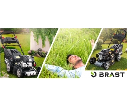 Brast Rasenpflege mit Power und Komfort - Brast Rasenmäher mit E-Start, Bild 1 Gartengeräte Rasenpflege mit Power und Komfort - Brast Rasenmäher mit E-Start - News, Bild 1