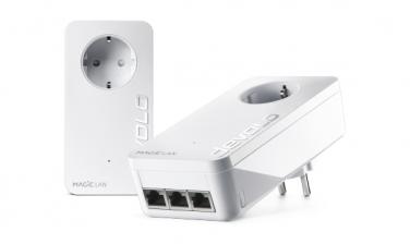 Devolo Powerline-Adapter von Devolo mit drei Gigabit-LAN-Anschlüssen - Bis zu 2.400 Mbit/s, Bild 1 Produktvorstellung Powerline-Adapter von Devolo mit drei Gigabit-LAN-Anschlüssen - Bis zu 2.400 Mbit/s - News, Bild 1