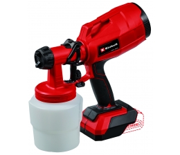Einhell Für Lacke, Lasuren, Wasch- und Imprägniermittel: 18 Volt Akku-Farbsprühgerät von Einhell, Bild 1 E-Werkzeuge Akku Für Lacke, Lasuren, Wasch- und Imprägniermittel: 18 Volt Akku-Farbsprühgerät von Einhell - News, Bild 1
