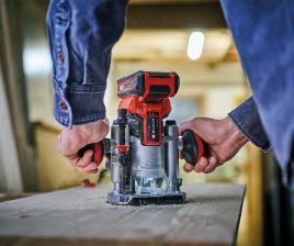 Marke: Einhell Neue Akku-Oberfräse TP-RO 18 Li BL von Einhell mit Brushless-Motor, Bild 1 E-Werkzeuge Akku Neue Akku-Oberfräse TP-RO 18 Li BL von Einhell mit Brushless-Motor - News, Bild 1