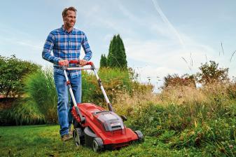 Marke: Einhell Der Frühling ist da: In acht Schritten zum saftig-grünen Rasen, Bild 1 Garten Der Frühling ist da: In acht Schritten zum saftig-grünen Rasen - News, Bild 1