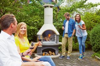 Garten Geselligkeit gesichert mit den Grillkaminen von Buschbeck, Bild 1 Garten Geselligkeit gesichert mit den Grillkaminen von Buschbeck - News, Bild 1