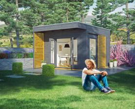 Garten Hochwertige Holzbausätze von SKAN HOLZ erfüllen den DIY-Traum vom eigenen Gartenhaus - News, Bild 1