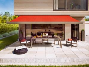 Garten Immer angenehm im Schatten sitzen mit der stabilen Kassettenmarkise Markilux 970, Bild 1 Garten Immer angenehm im Schatten sitzen mit der stabilen Kassettenmarkise Markilux 970 - News, Bild 1