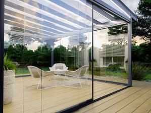 Garten Wohnraumerweiterung mit hohem Mehrwert - Langlebiger Wind- und Wetterschutz verlängert die Terrassensaison, Bild 1 Garten Wohnraumerweiterung mit hohem Mehrwert - Langlebiger Wind- und Wetterschutz verlängert die Terrassensaison - News, Bild 1